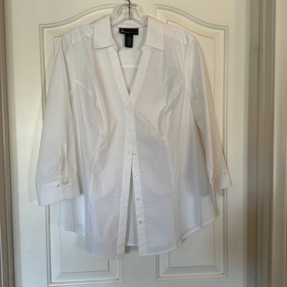 White button down shirt